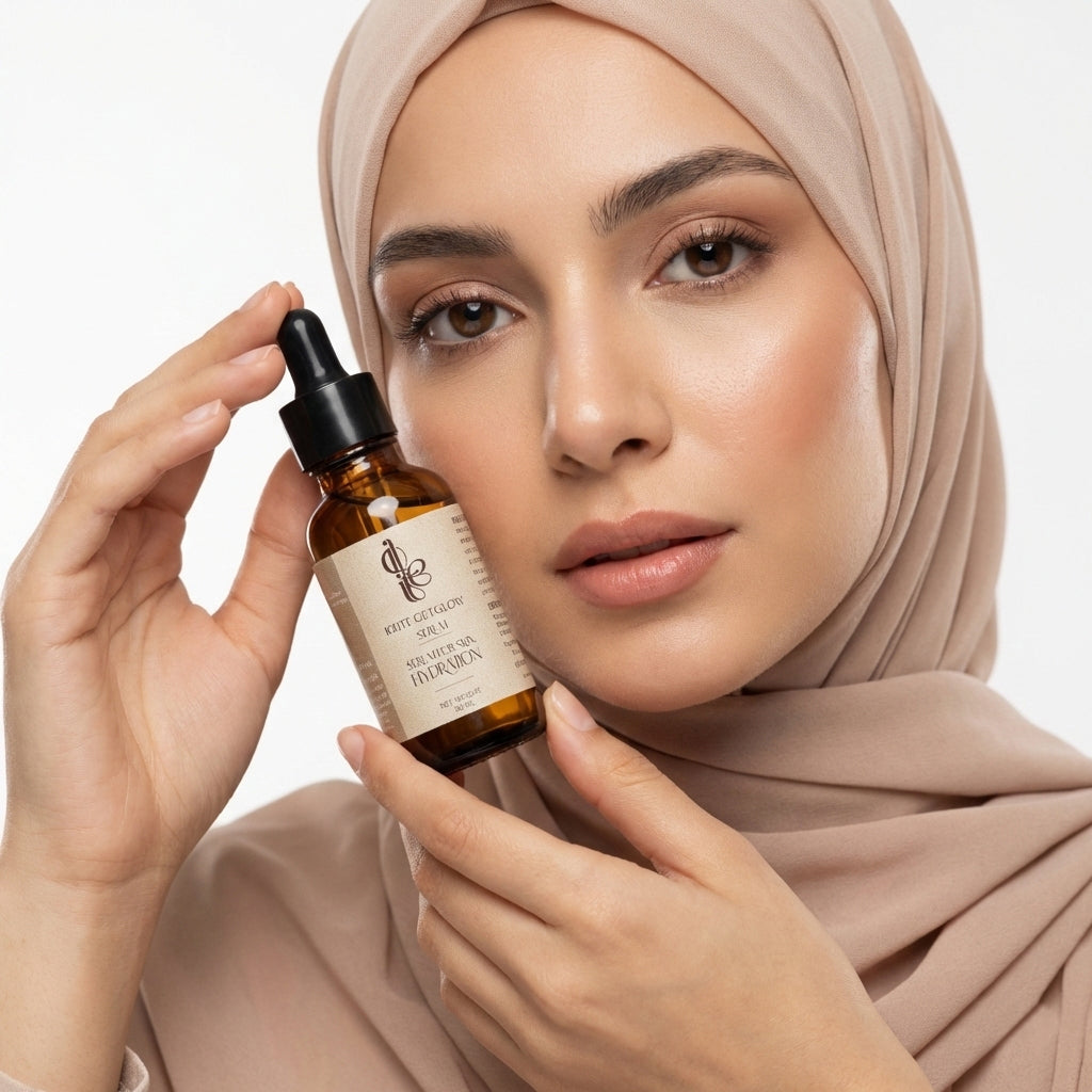 IOLITE GetGlow Hydration Serum – Hyaluronic Acid & Vitamin C Brightening Face Serum (30ml)